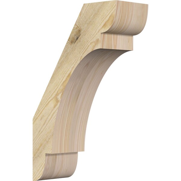 Ekena Millwork 6"W x 14"D x 22"H Olympic Rough Sawn Knee Brace, Douglas Fir BRC06X14X22OLY00RDF - main